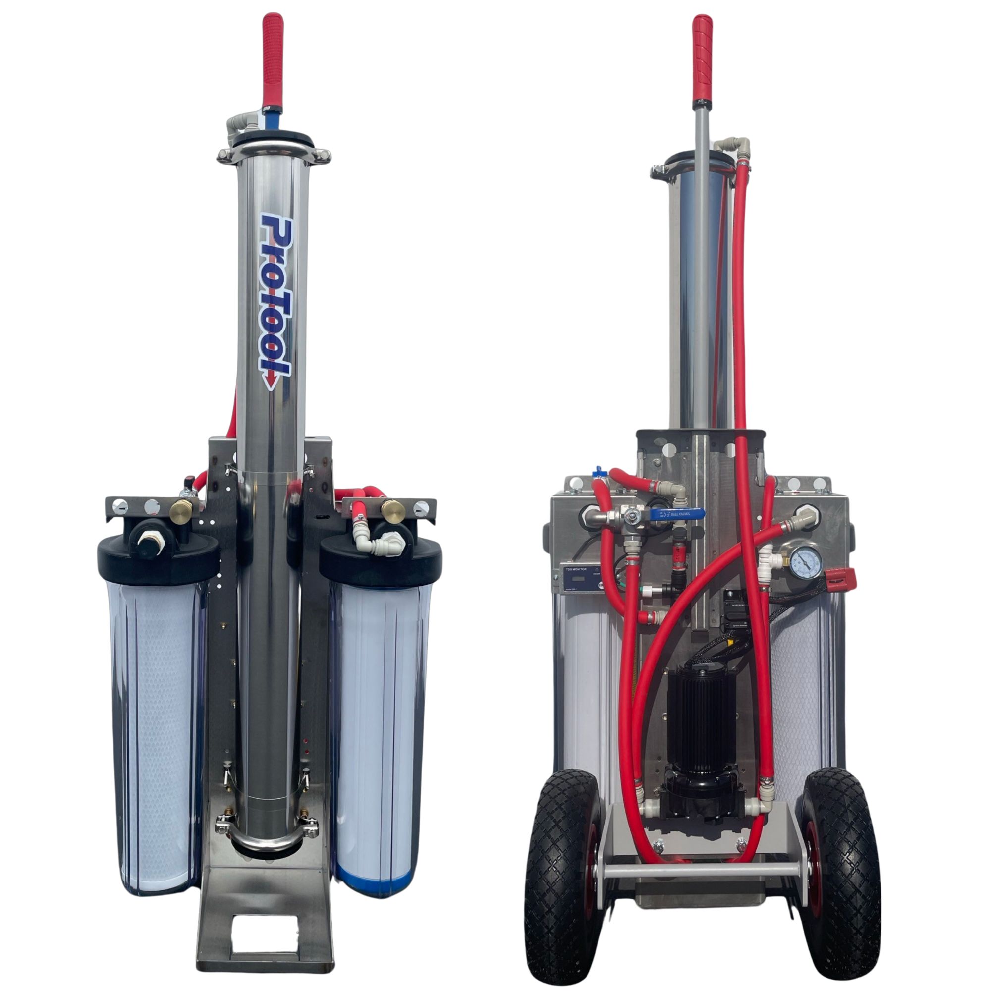 ProTool HiFlo Pure Water Ultra Cart SS 12V or 110V Questions & Answers
