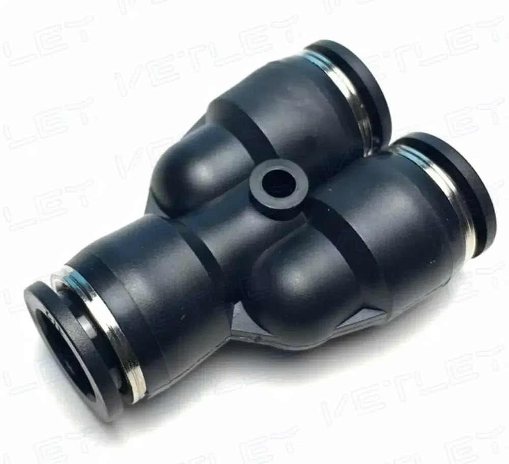 Wye 1/2 Black Acetal Push Fit Questions & Answers