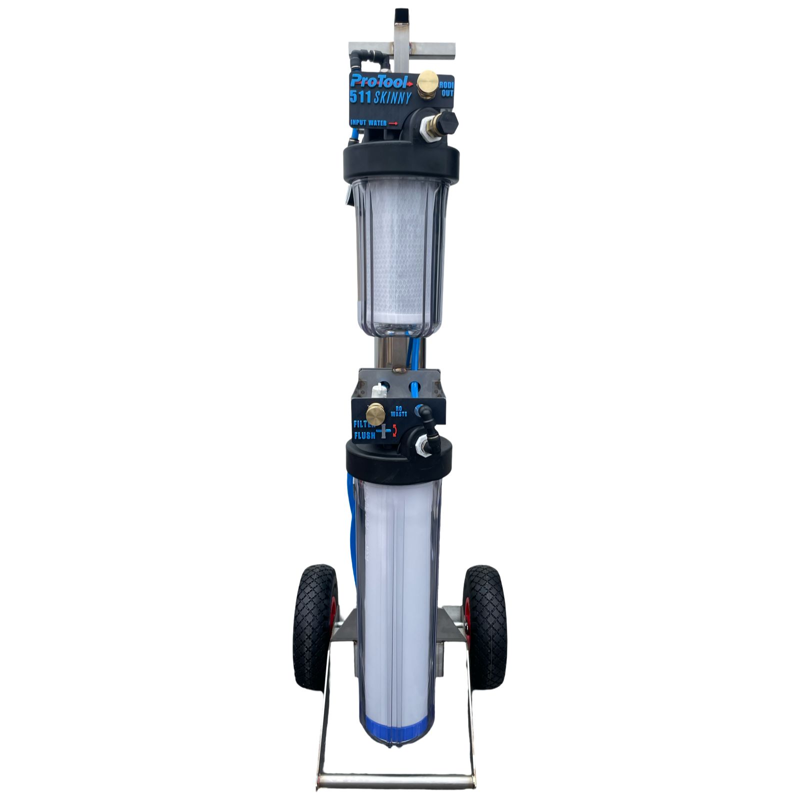 For 600PPM water what is expected life of the DI, Carbon, and RO components ?  This or DI only?