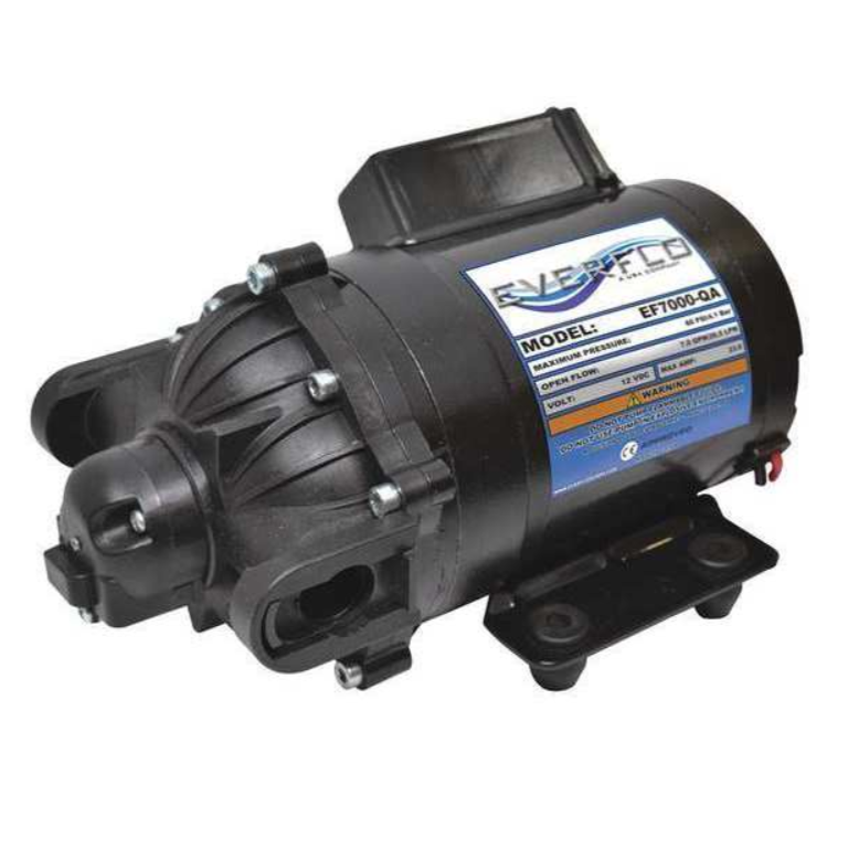 Everflow Pump 60psi 7.0gpm 12v Questions & Answers