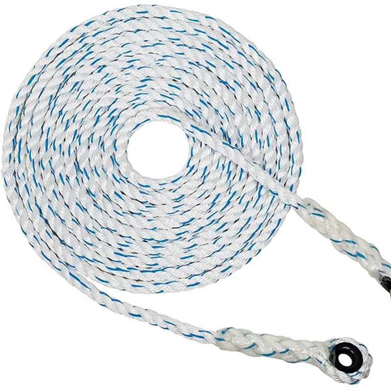 Is this a polyester rope? What is its strength (lbs)? Is it suitable for a tree swing?
