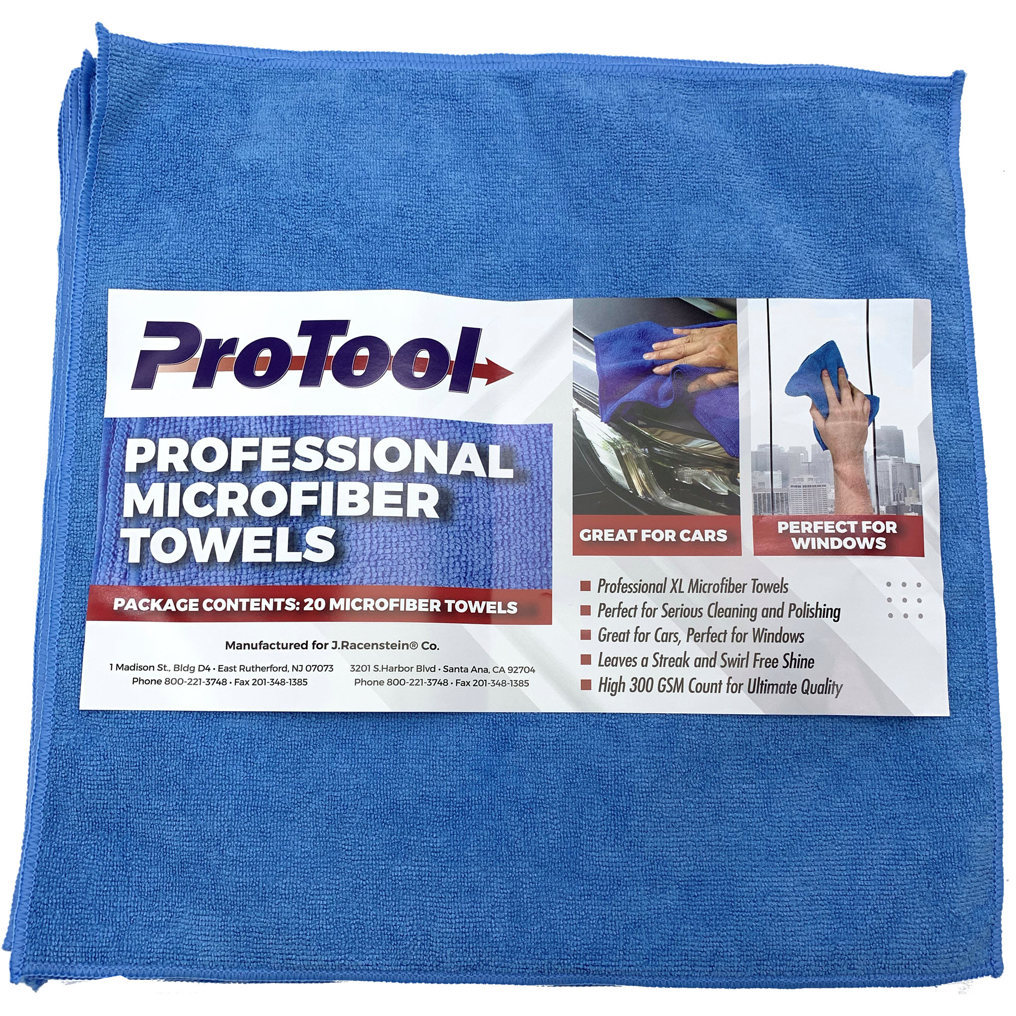 ProTool Blue MicroFiber Towel 20 Pack 16in x 16in Questions & Answers