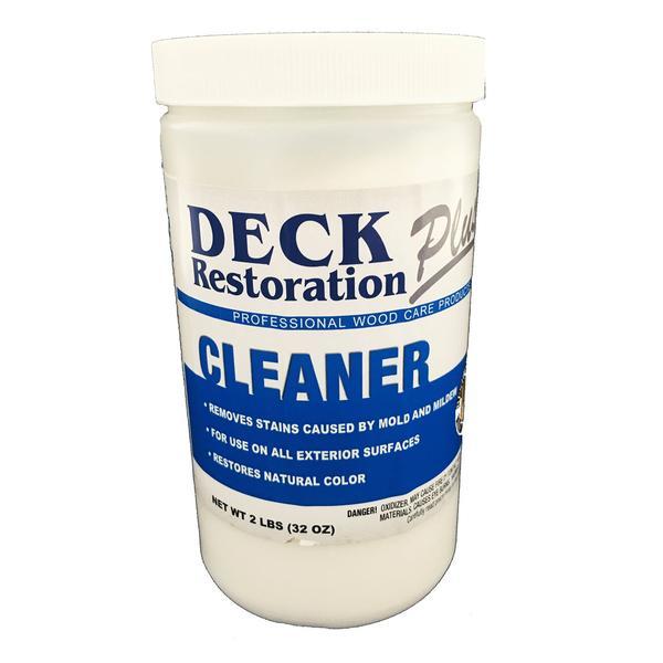 Can I use the cleaner on a deck with stain on it already?