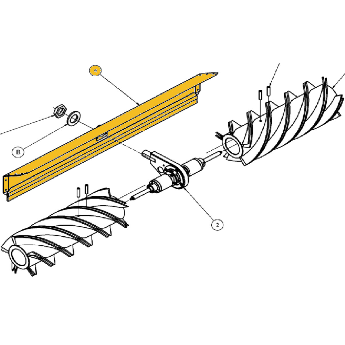 ProTool Guard for Rotary Brush 32in 80cm 2 Hole Questions & Answers