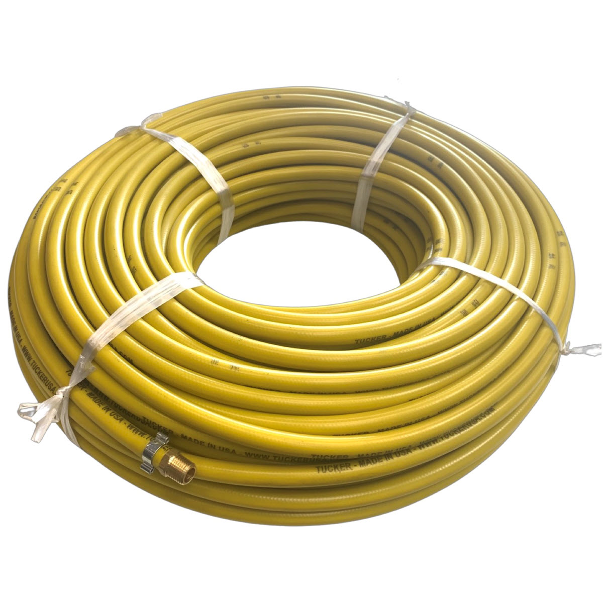 Operator Hose 1/4in Water Fed Delivery 250ft Yellow Rubber Questions & Answers